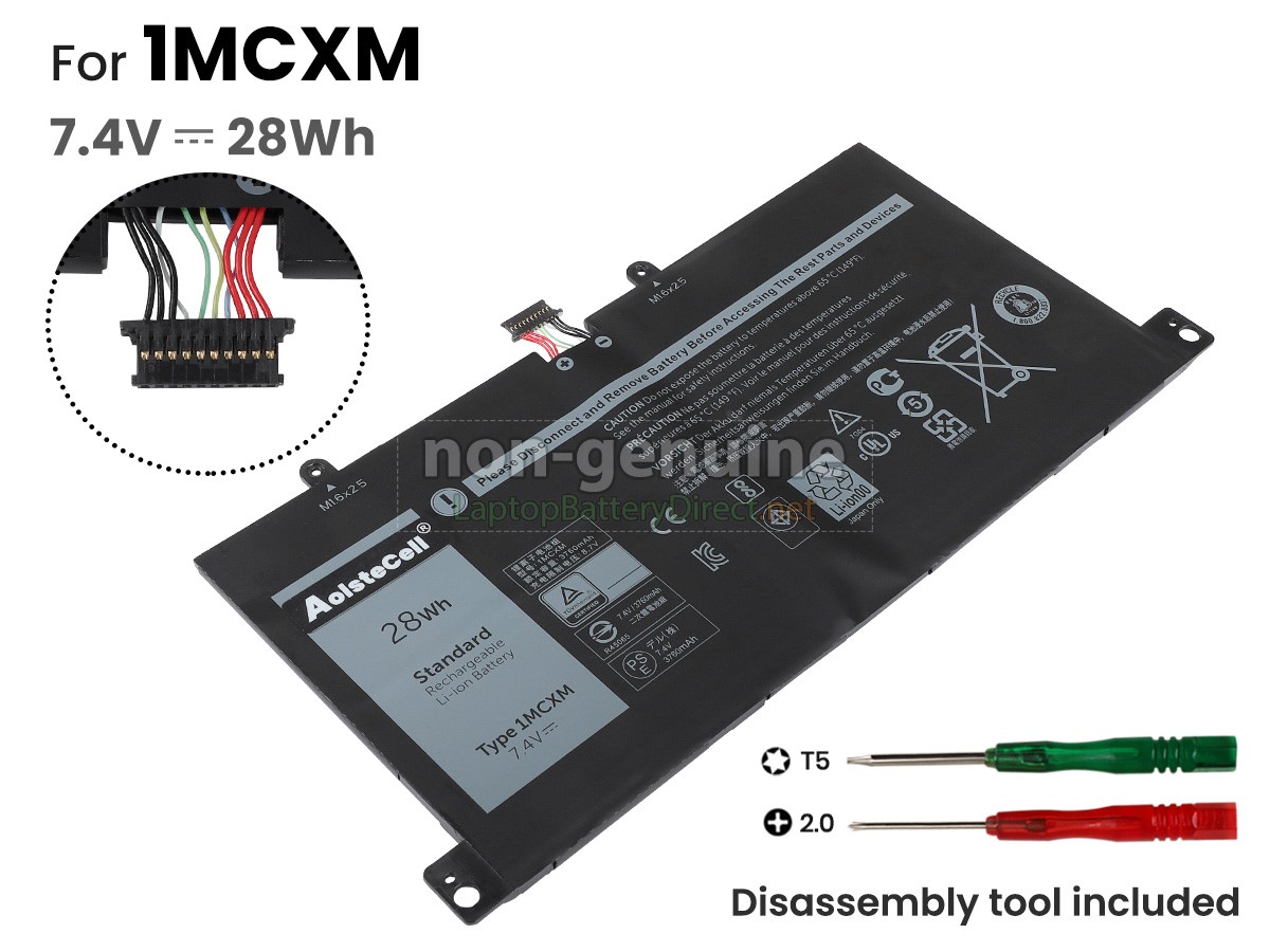 replacement Dell PKG3N battery