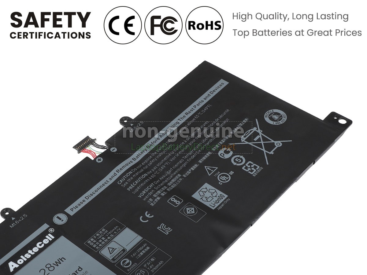 replacement Dell PKG3N battery