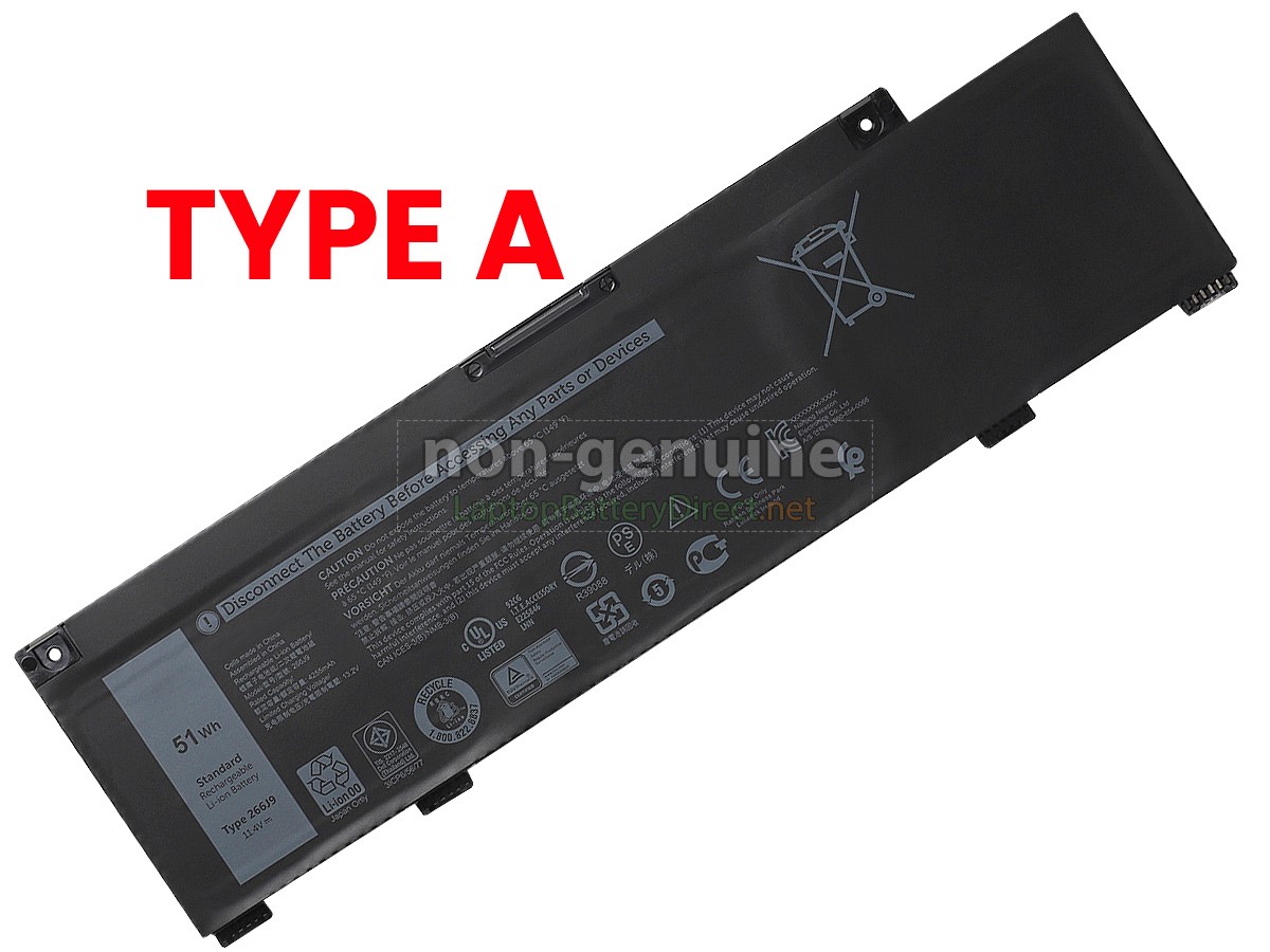 replacement Dell P89F002 battery