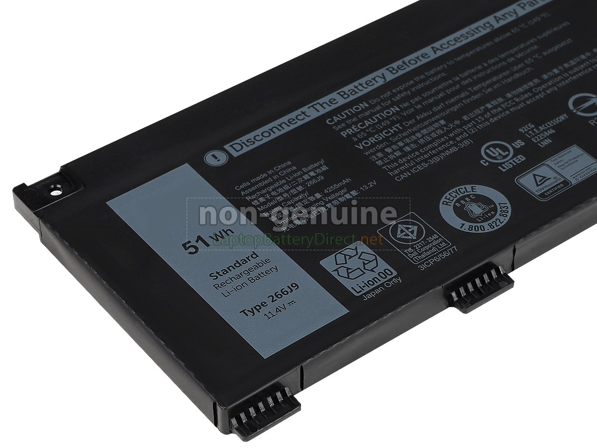 replacement Dell P89F002 battery