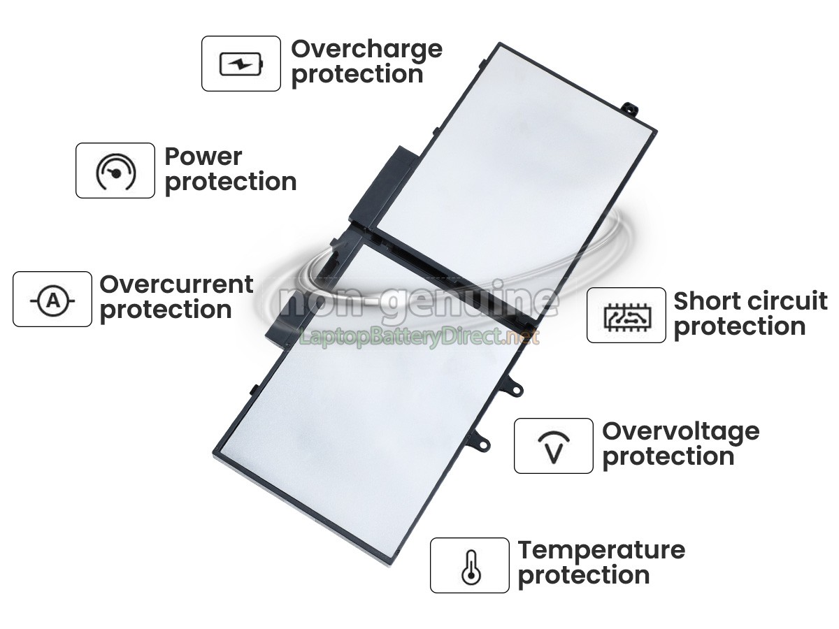 replacement Dell 3PCVM battery