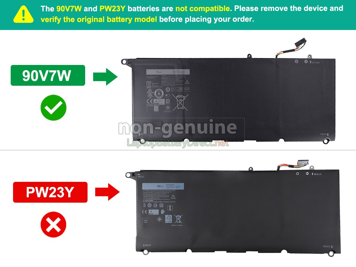 replacement Dell P54G002 battery