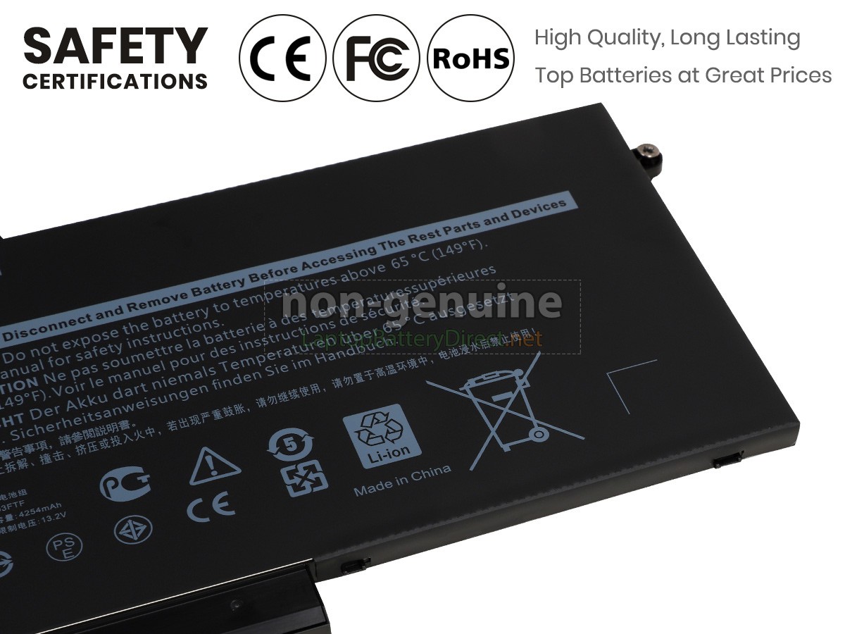 replacement Dell D4CMT battery