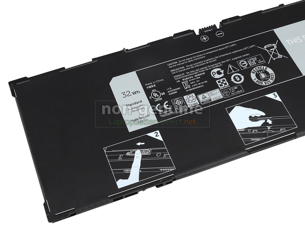 replacement Dell T8NH4 battery