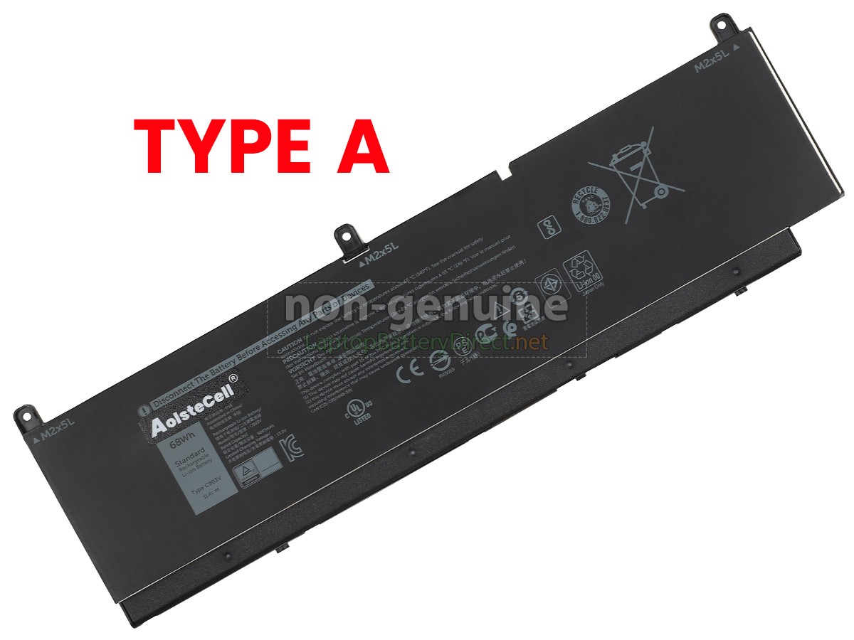 replacement Dell Precision 7560 battery
