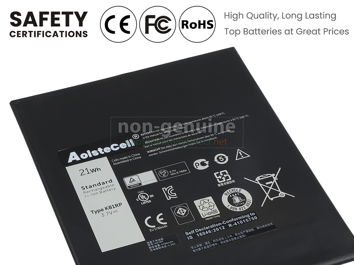 replacement Dell T02E battery