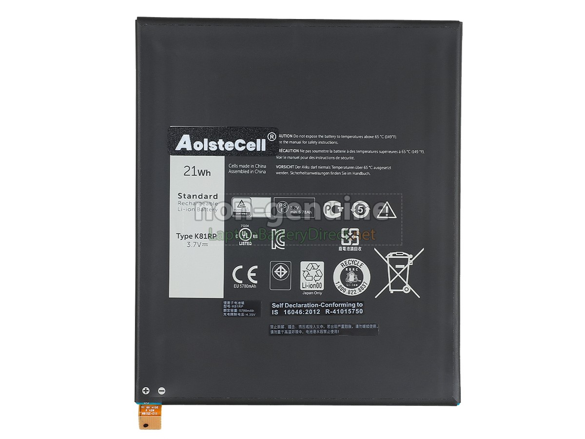 replacement Dell T02E battery