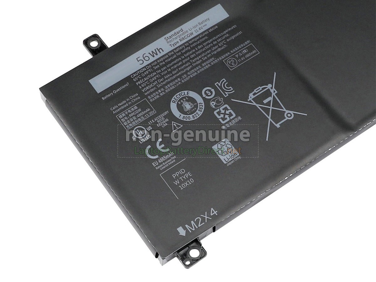 replacement Dell P56F001 battery