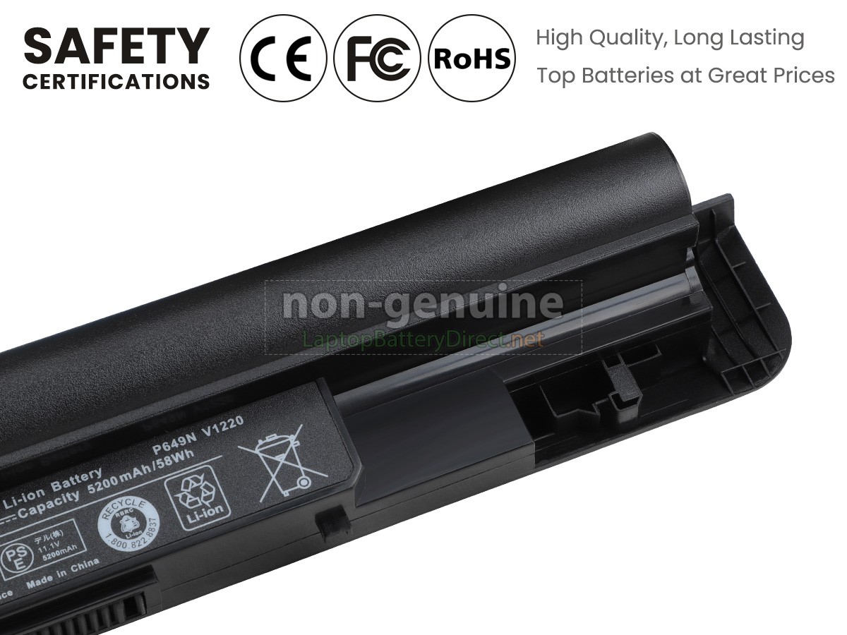 replacement Dell F116N battery