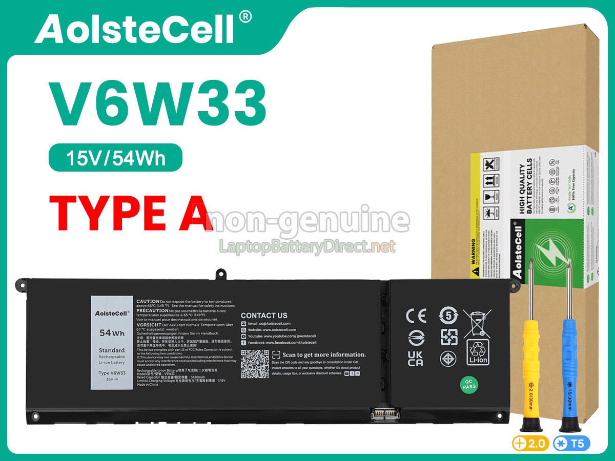 replacement Dell Inspiron 13 5320 battery