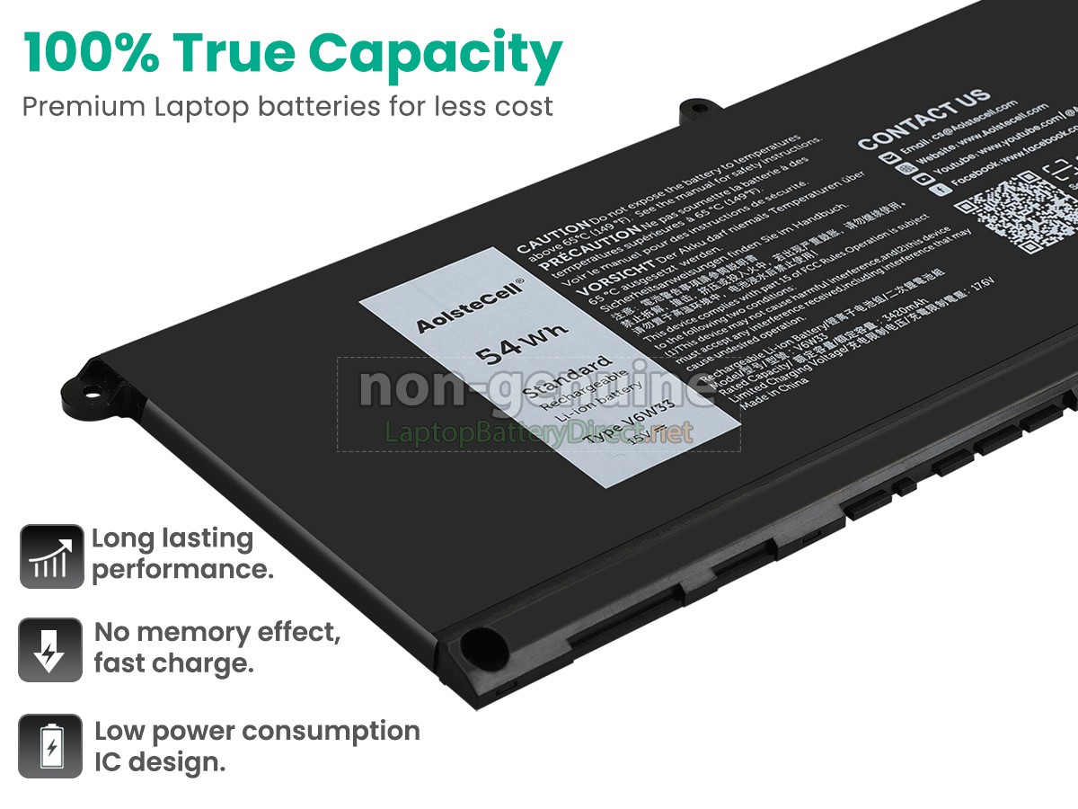 replacement Dell Inspiron 13 5320 battery