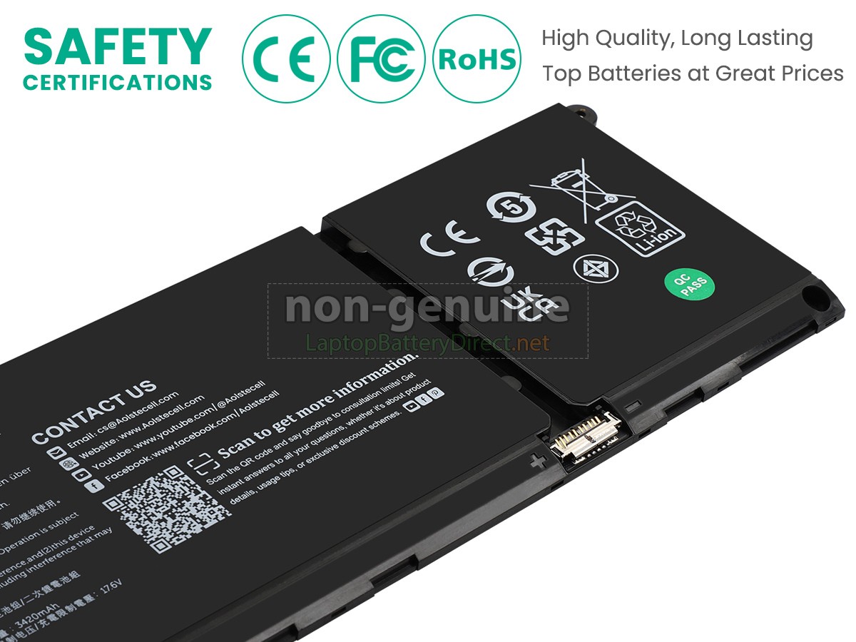 replacement Dell Inspiron 13 5320 battery