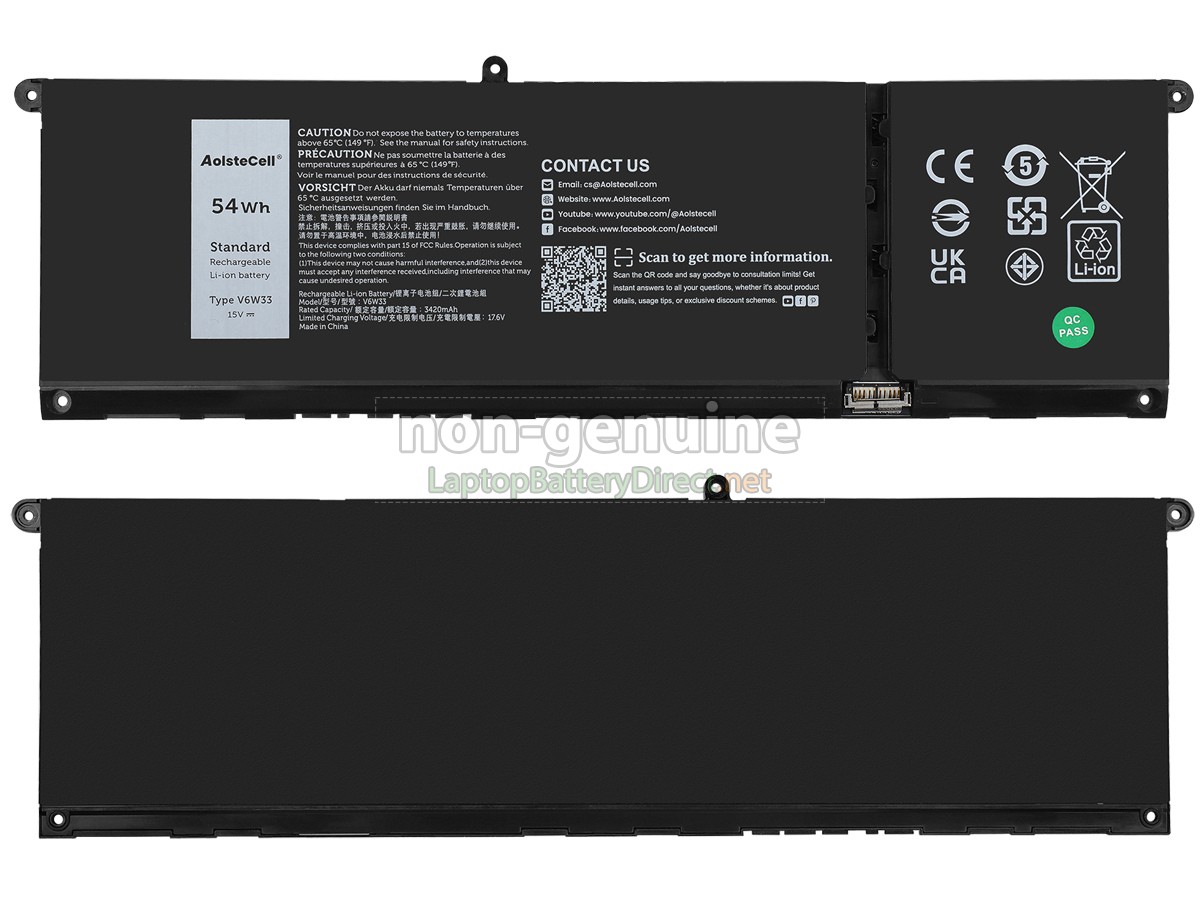 replacement Dell Inspiron 13 5320 battery
