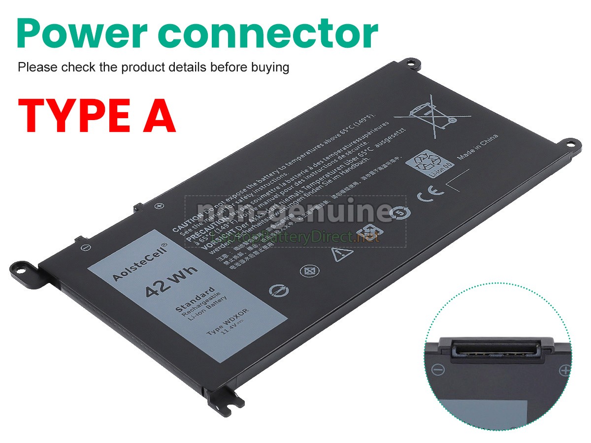 replacement Dell Inspiron 14 7000 battery