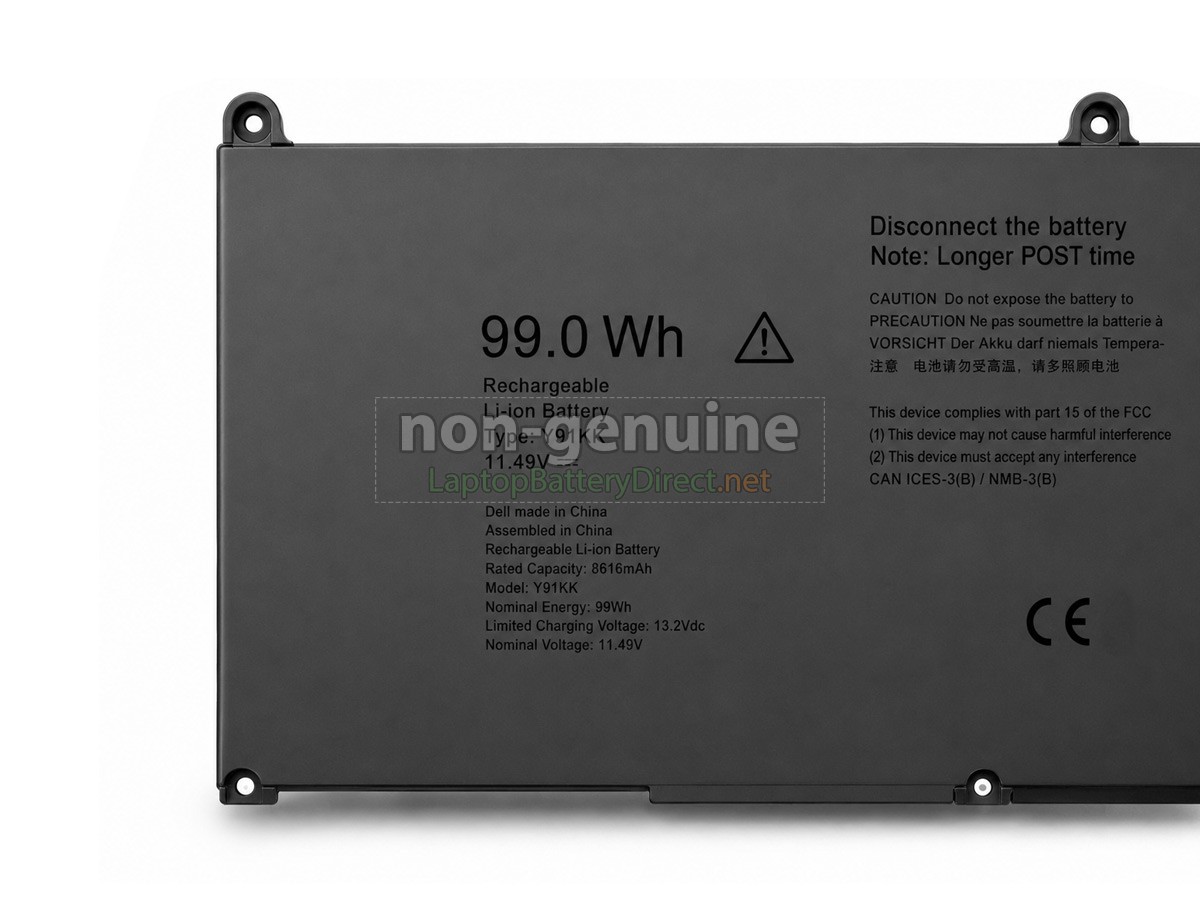 replacement Dell 00D1HD battery