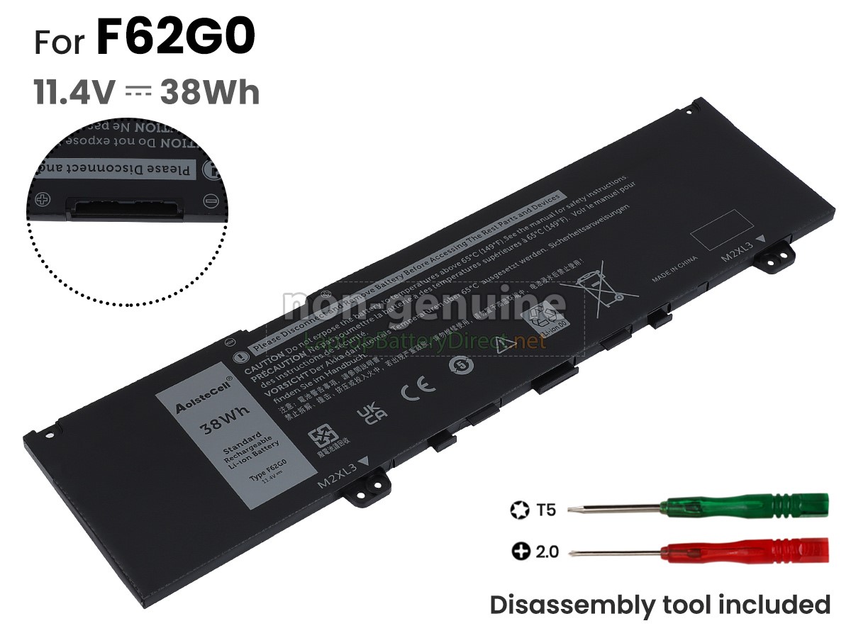 High Quality Dell Inspiron 13 7386 2 In 1 Replacement Battery Laptop Battery Direct