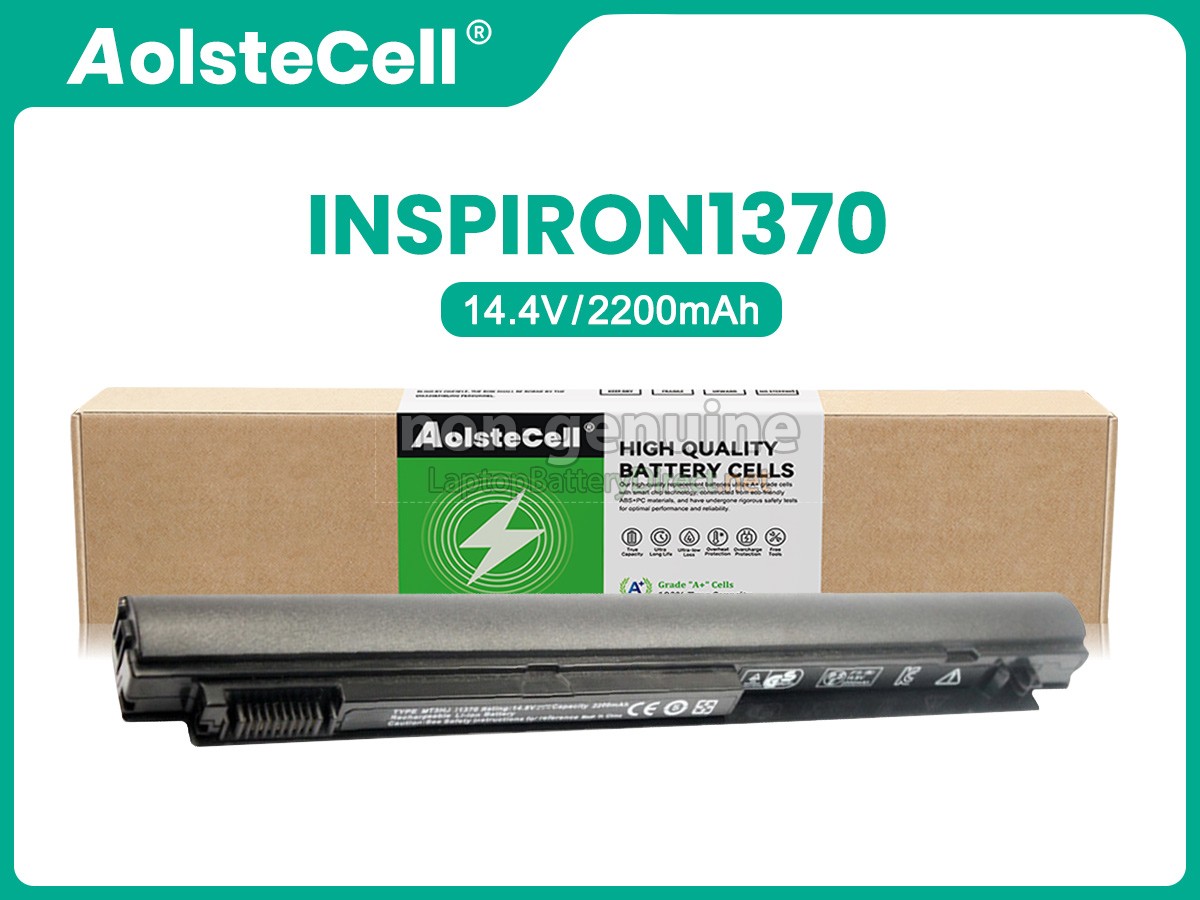 replacement Dell Inspiron 1370 battery