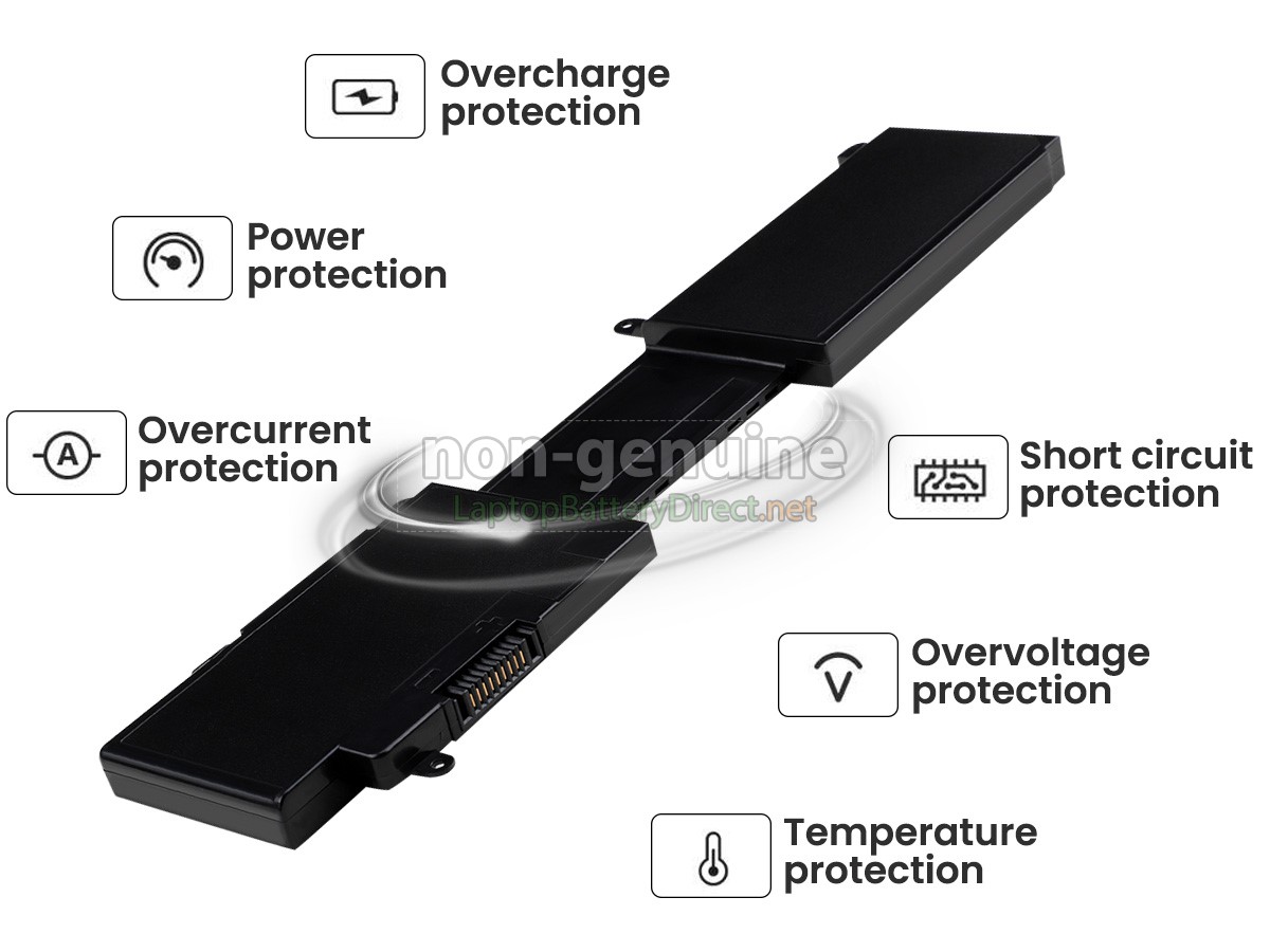 replacement Dell T41M0 battery