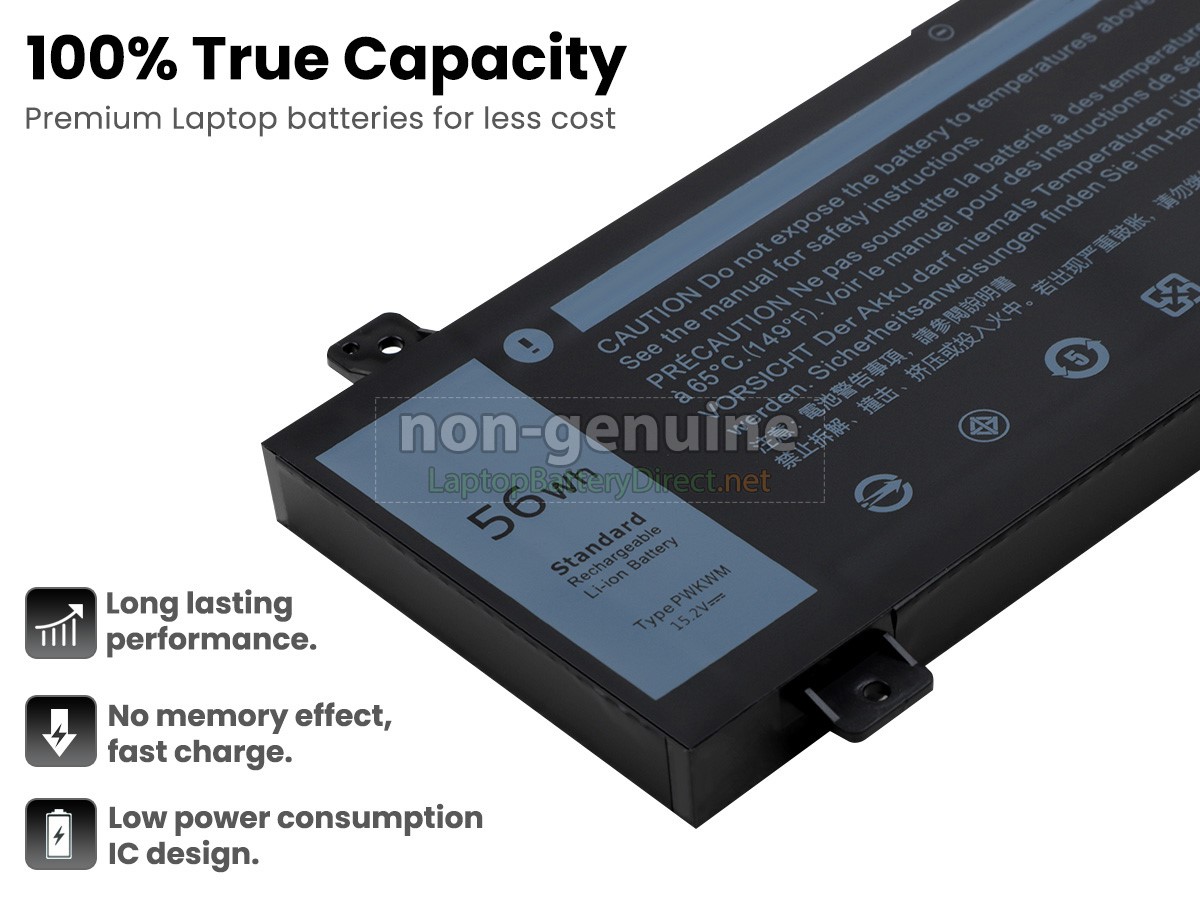 replacement Dell Inspiron 14 GAMING 7467 battery