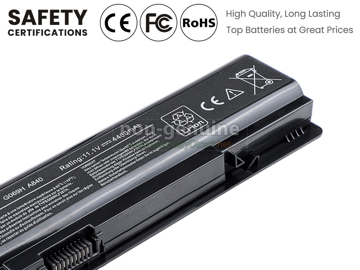 replacement Dell Vostro 1088N battery