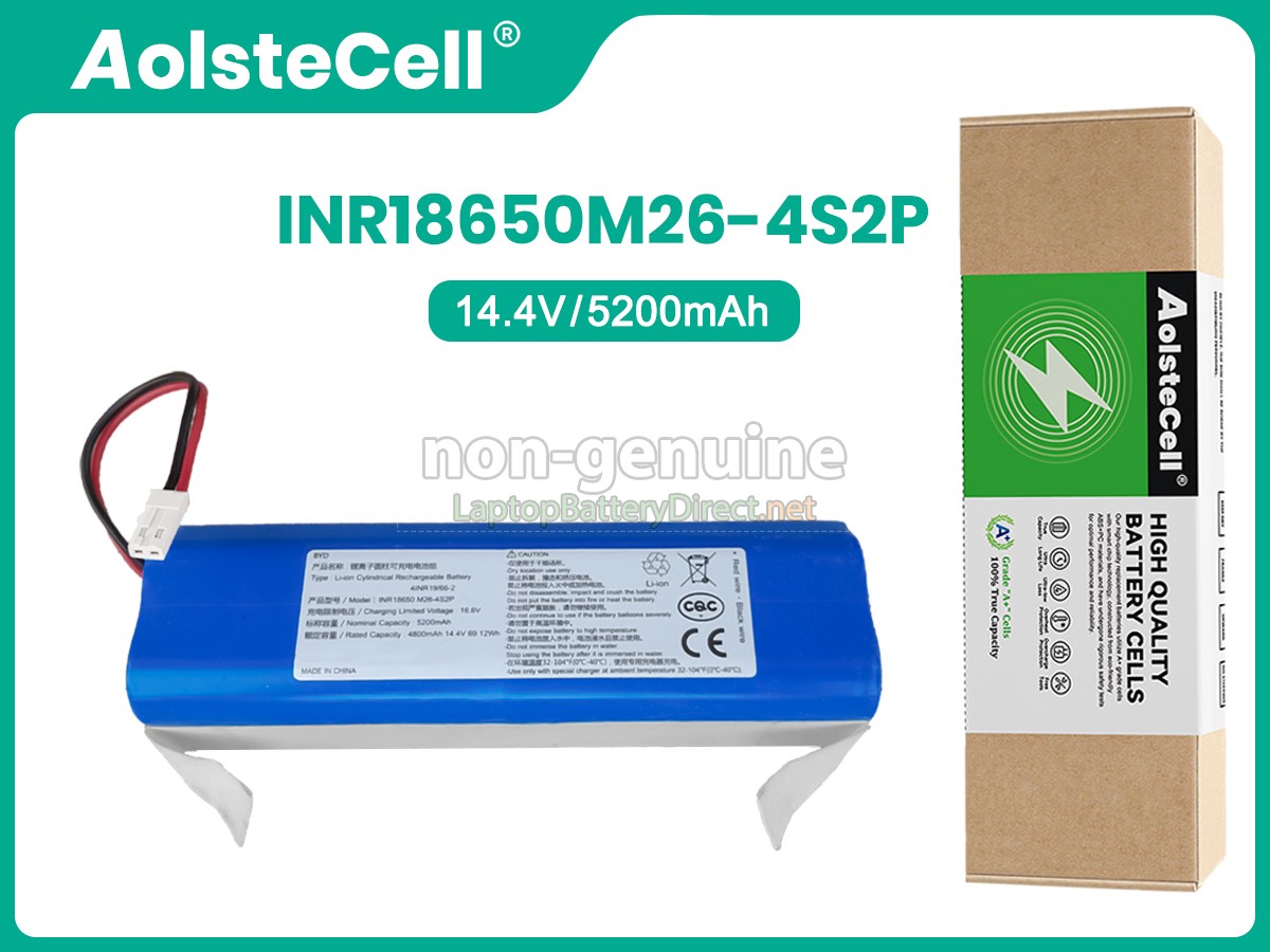 replacement Eufy INR18650M26-4S2P battery