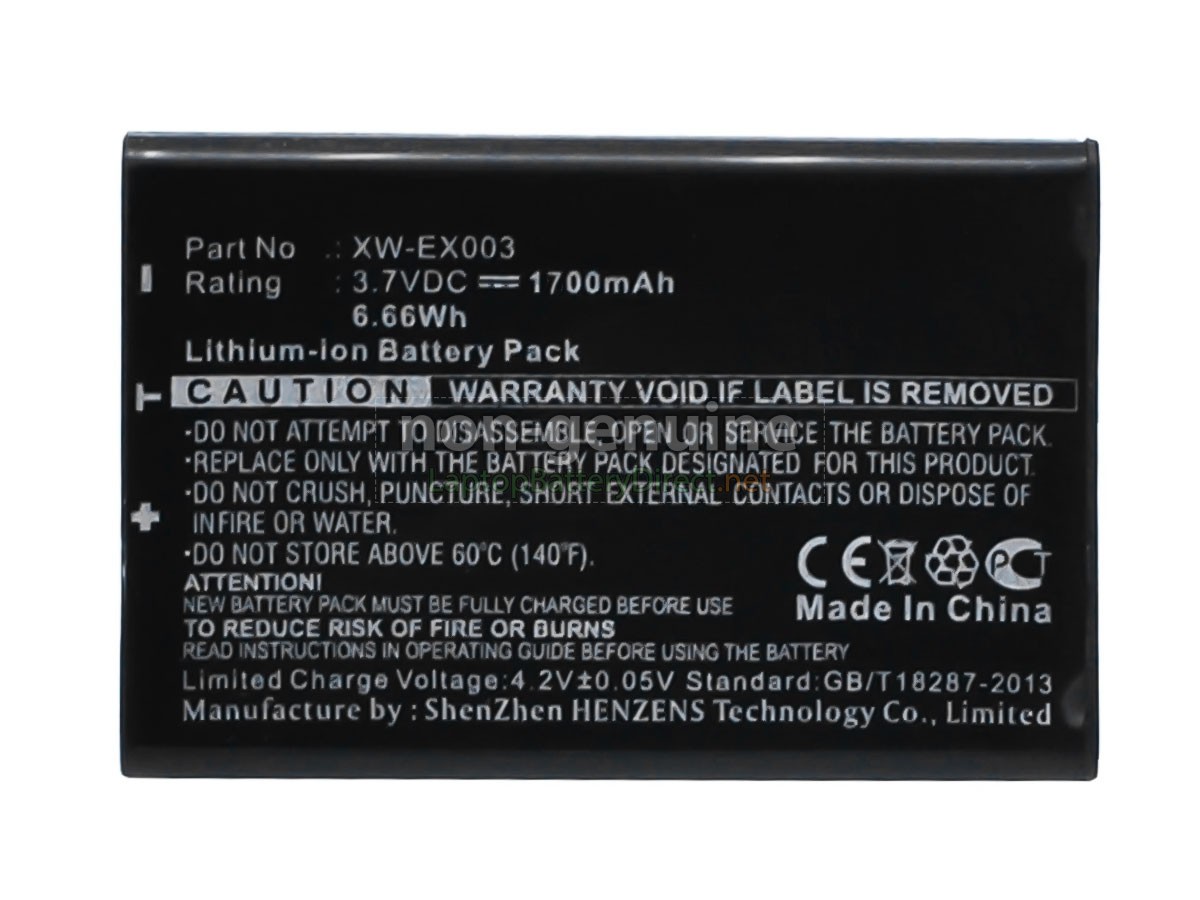 replacement Exfo XW-EX003 battery