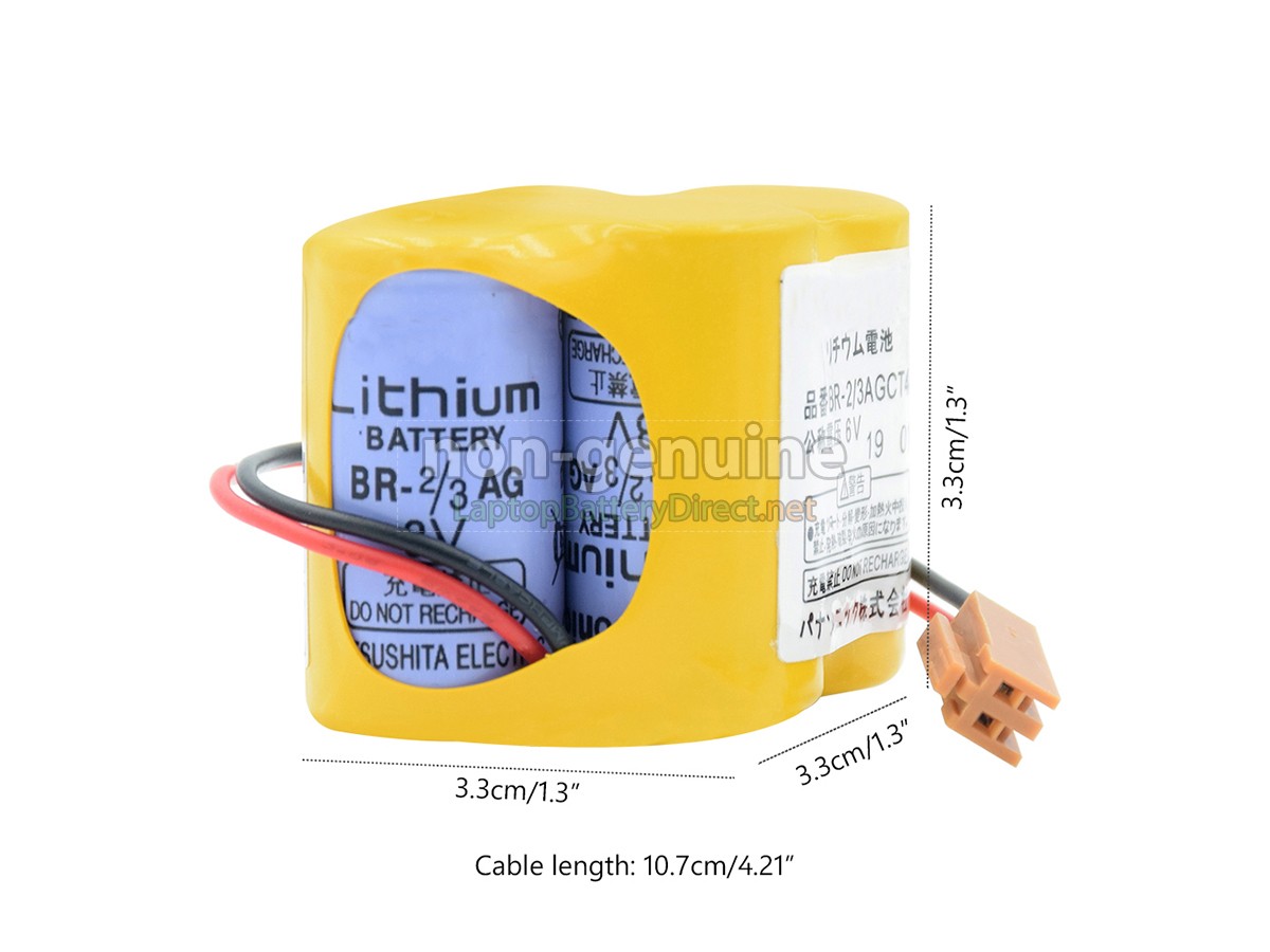 replacement Fanuc A98L-0031-0025 battery