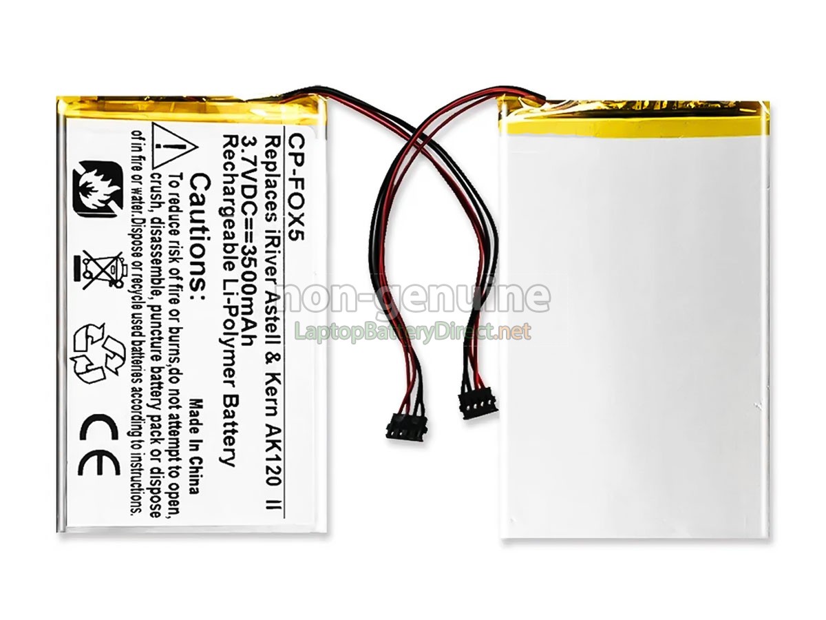 replacement Fiio X7 II battery