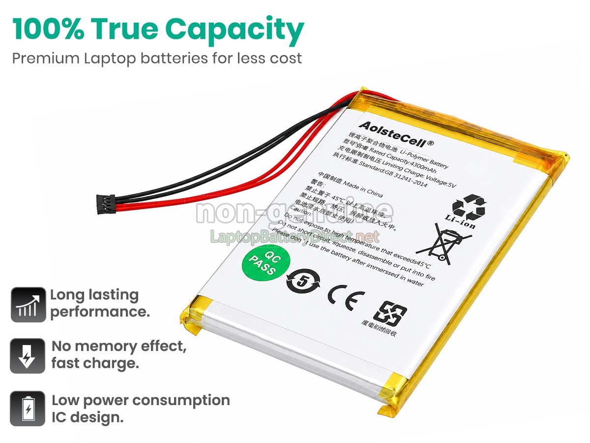 replacement Fiio X7 battery