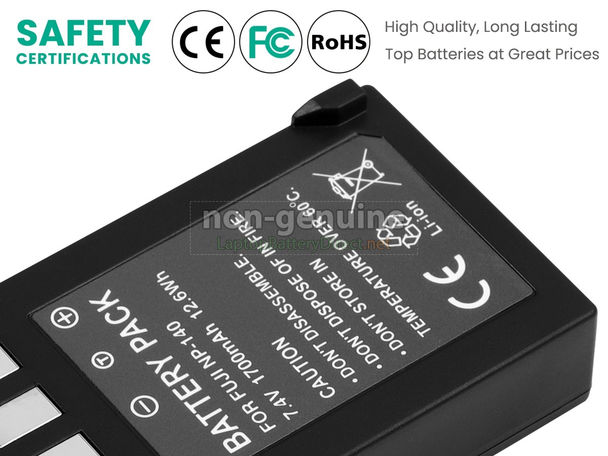 replacement Fujifilm FINEPIX S200FS battery