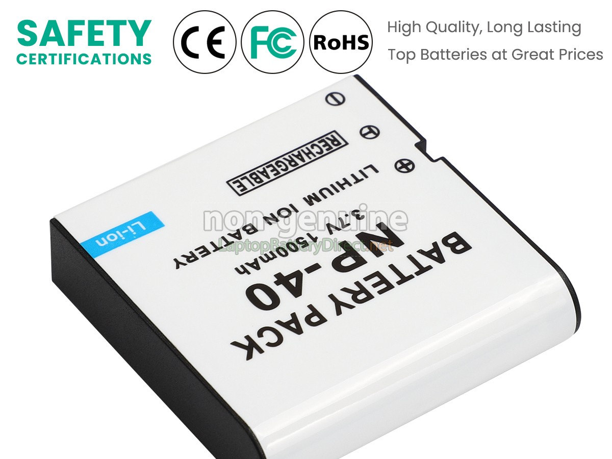 replacement Fujifilm FINEPIX F710 battery