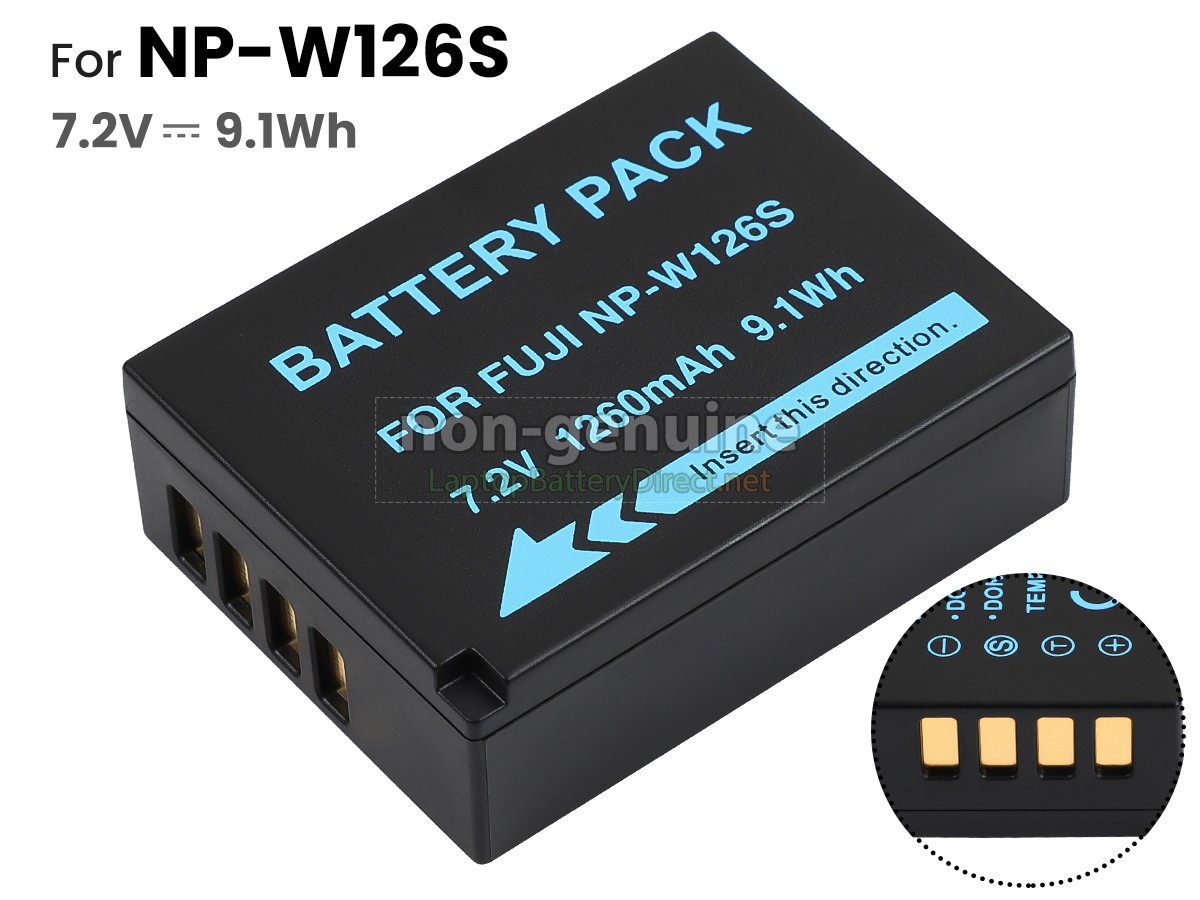 replacement Fujifilm X100V battery