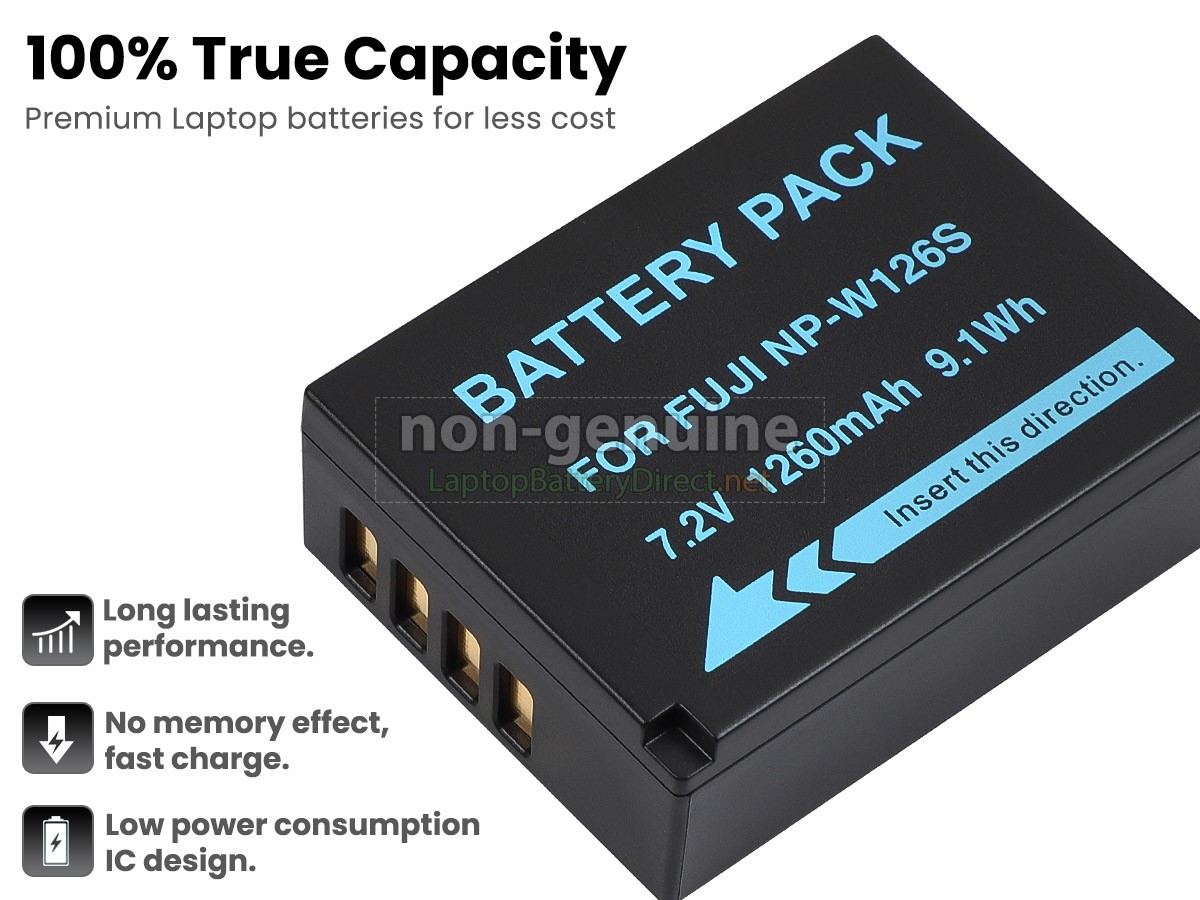 replacement Fujifilm X100V battery