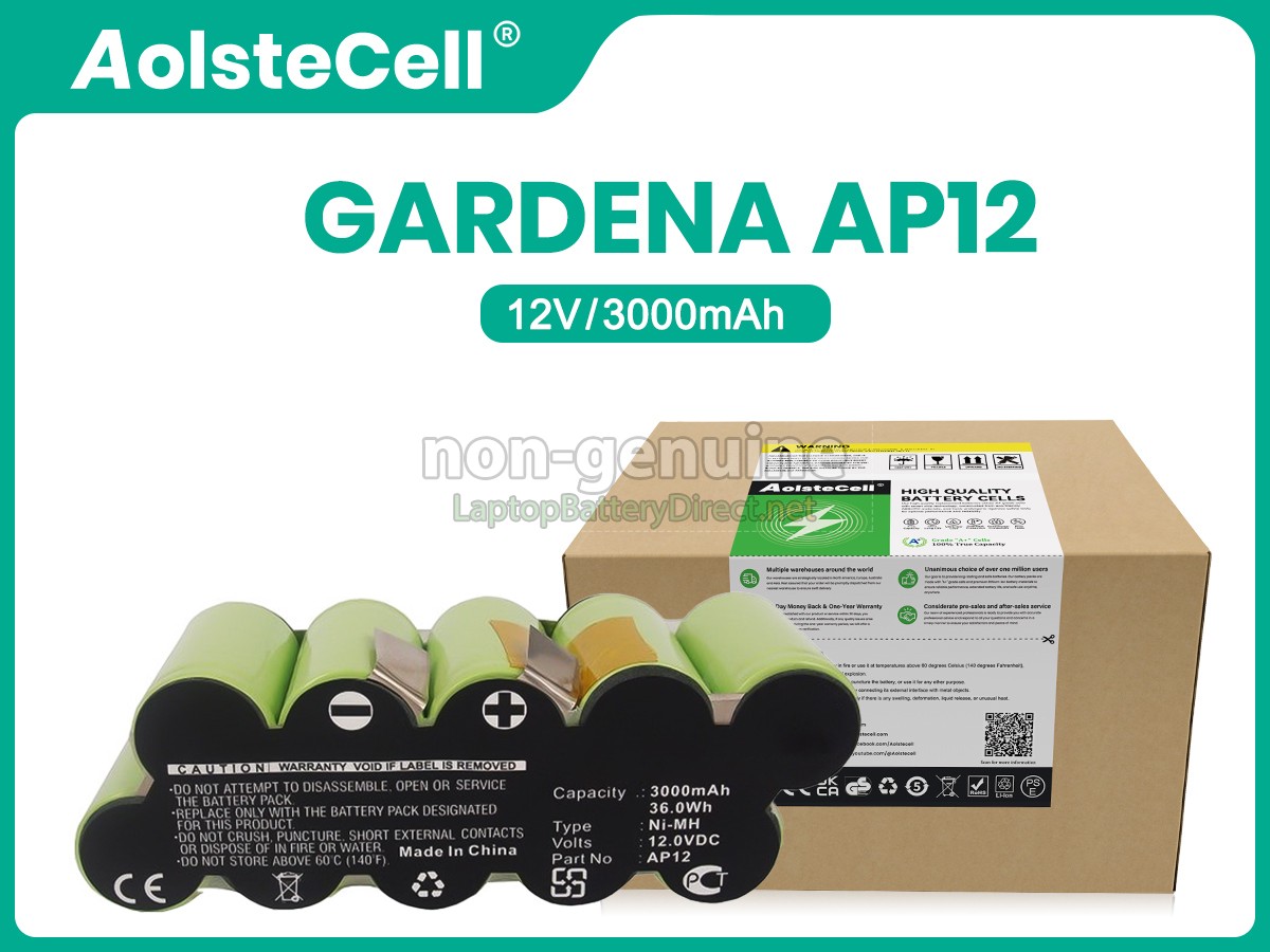 replacement Gardena 2180 battery