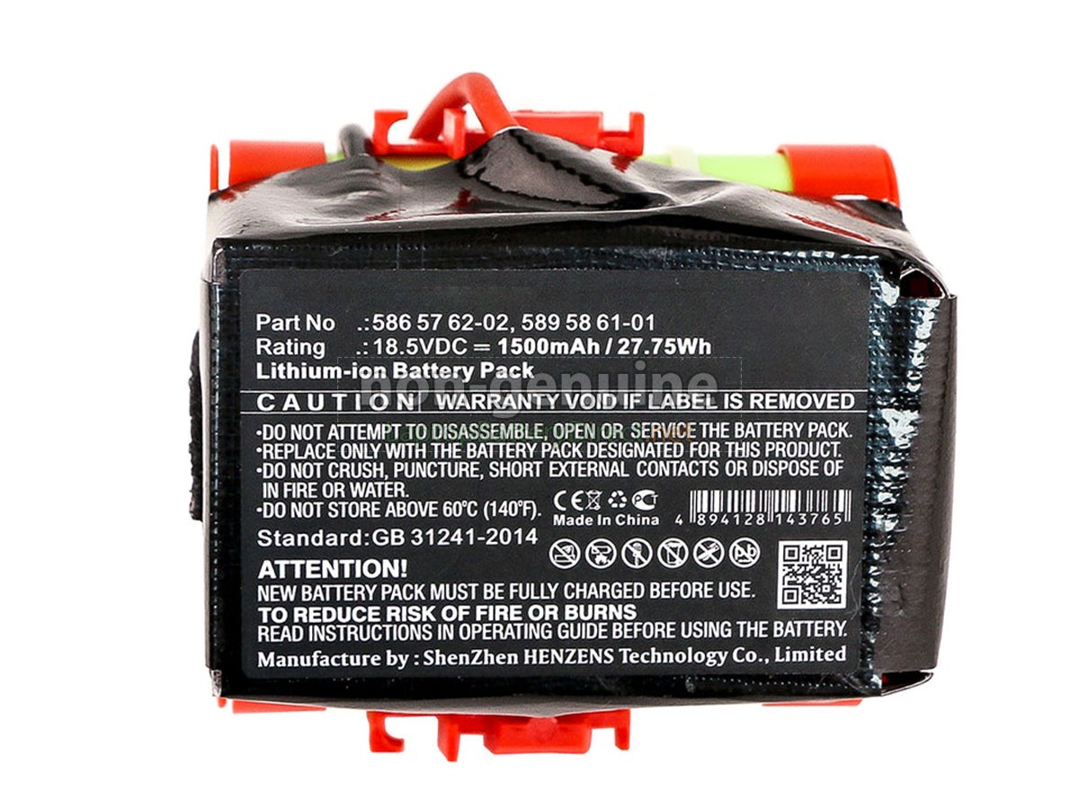 replacement Gardena R40LI 2014 battery