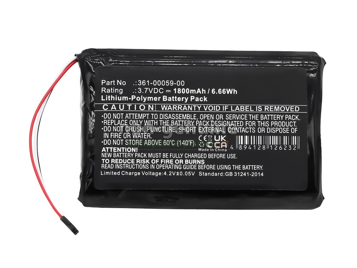 replacement Garmin LMT-S battery
