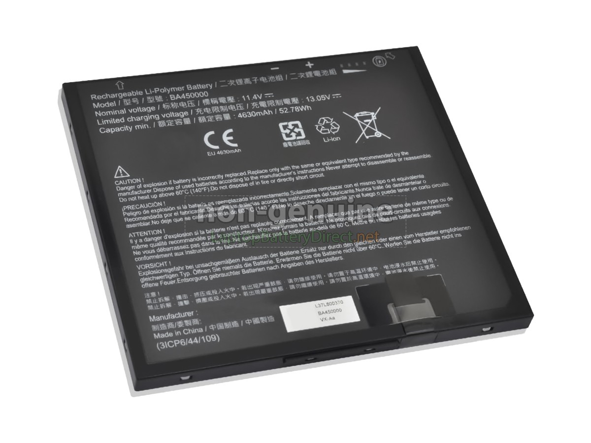 replacement Getac BA450000 battery