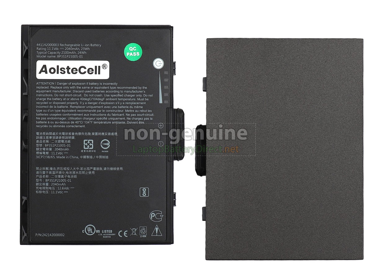 replacement Getac 242142000002 battery