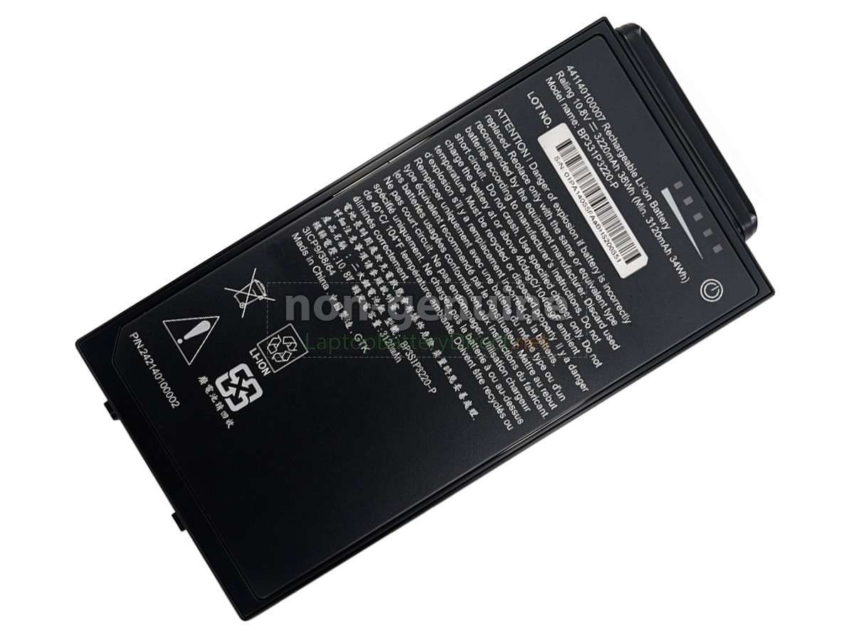 replacement Getac 242140100002 battery