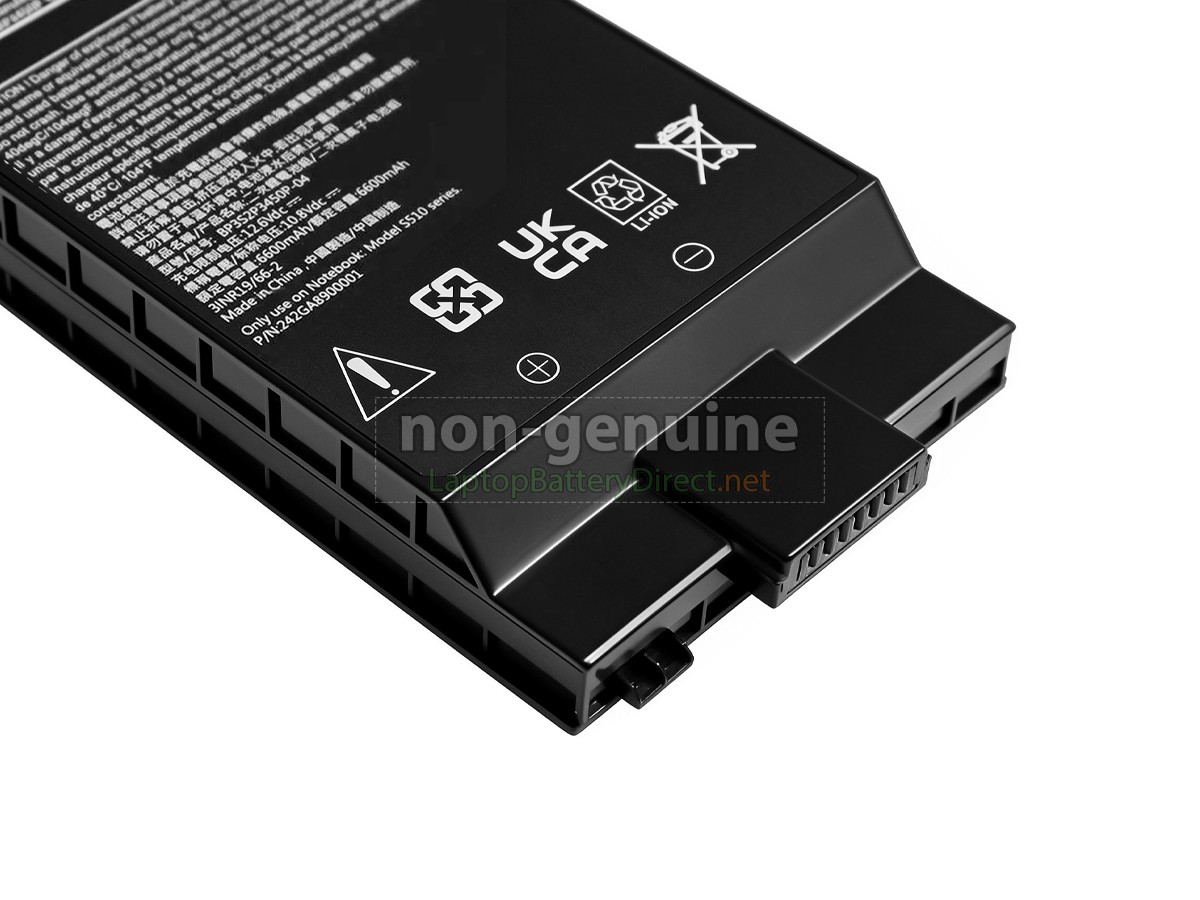 replacement Getac GBM6X9 battery