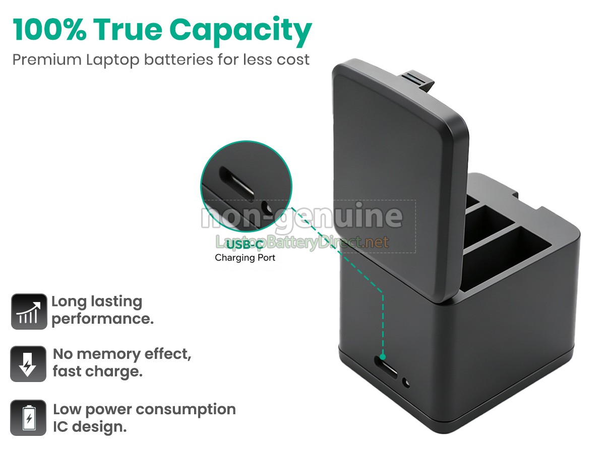 replacement GoPro HERO 5 battery