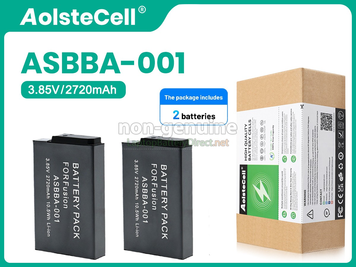 replacement GoPro SBDC1B battery