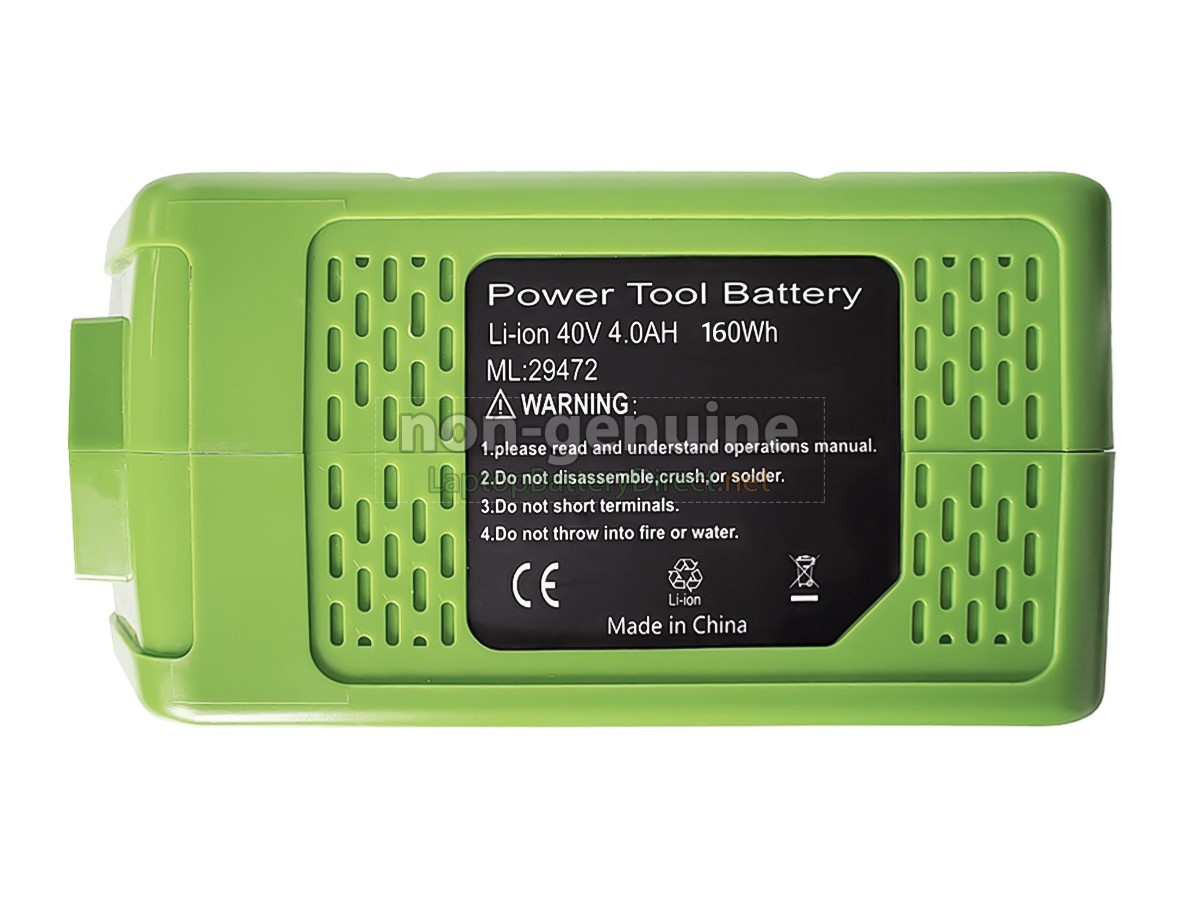 replacement Greenworks 22272 battery