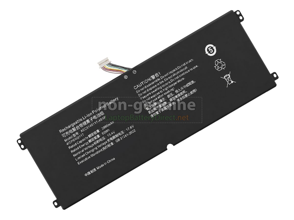 replacement Hasee 40091602 battery