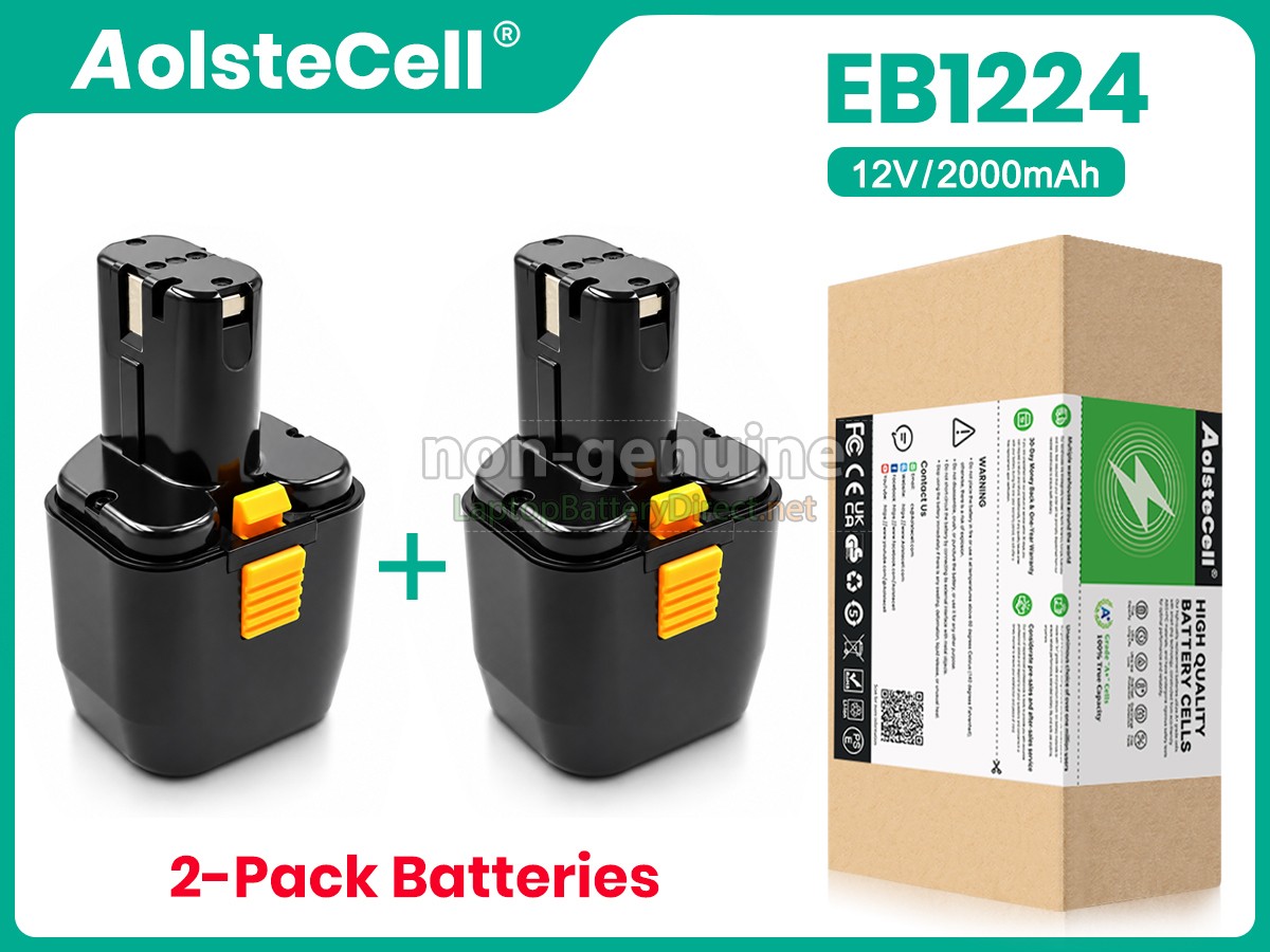 replacement Hitachi 12V EB1224 battery