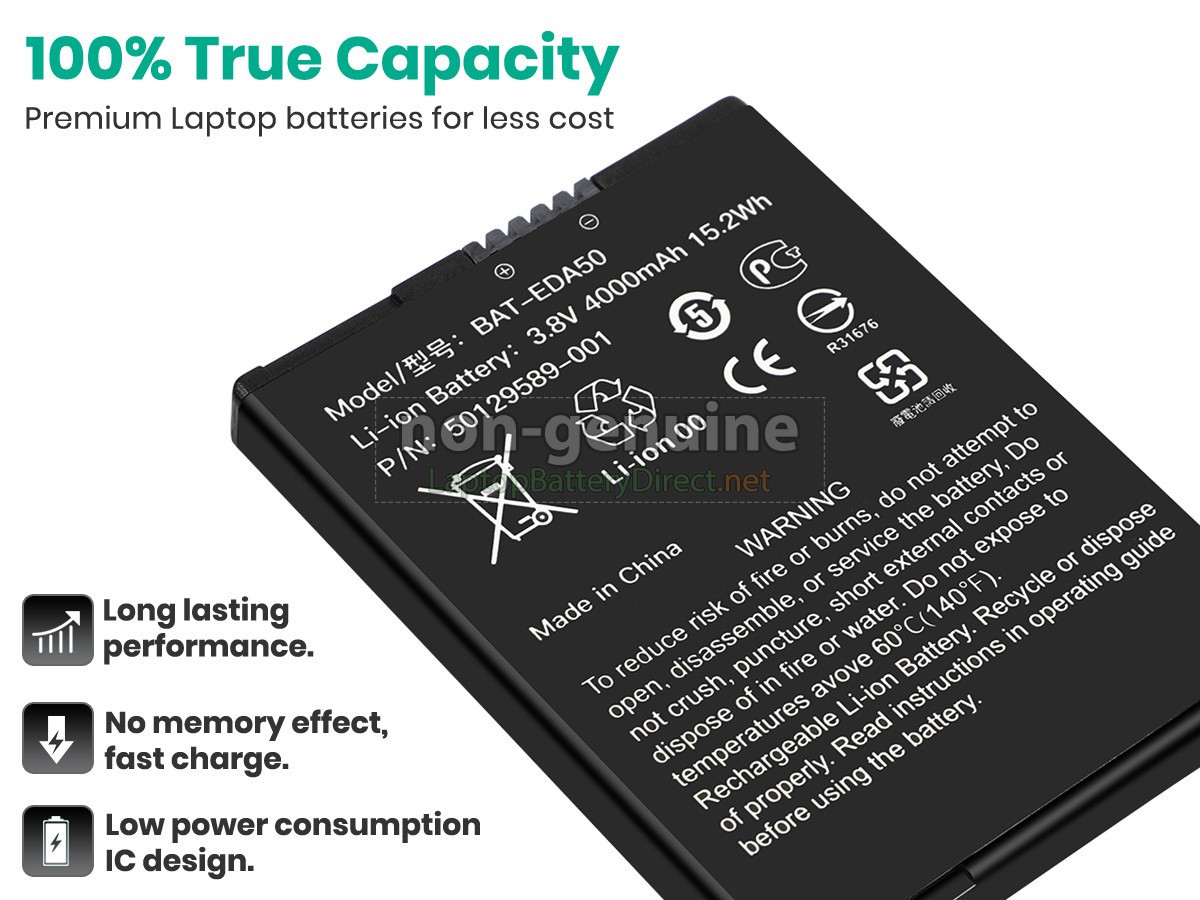 replacement Honeywell EDA50KP-0 battery