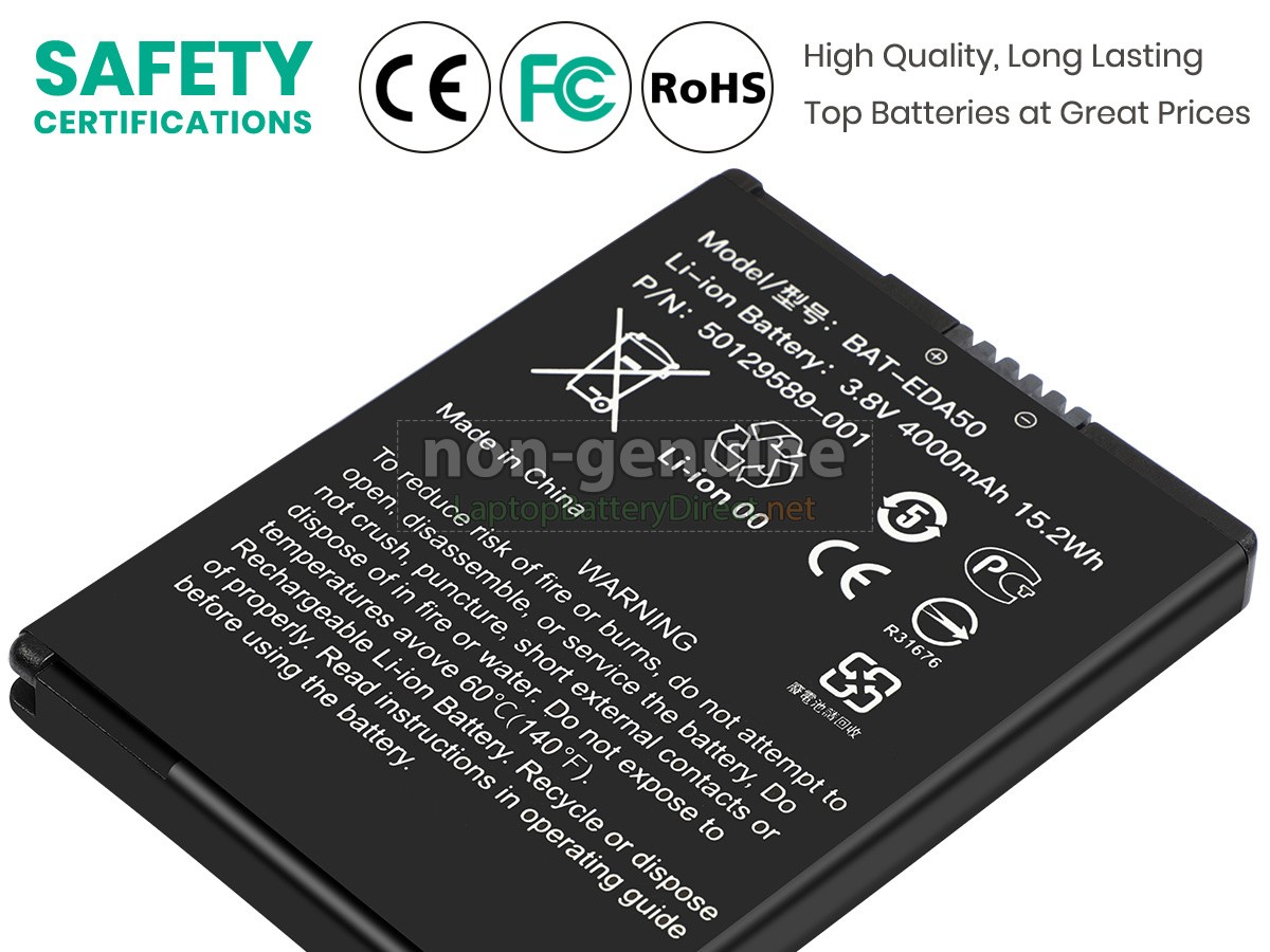 replacement Honeywell EDA50KP-0 battery