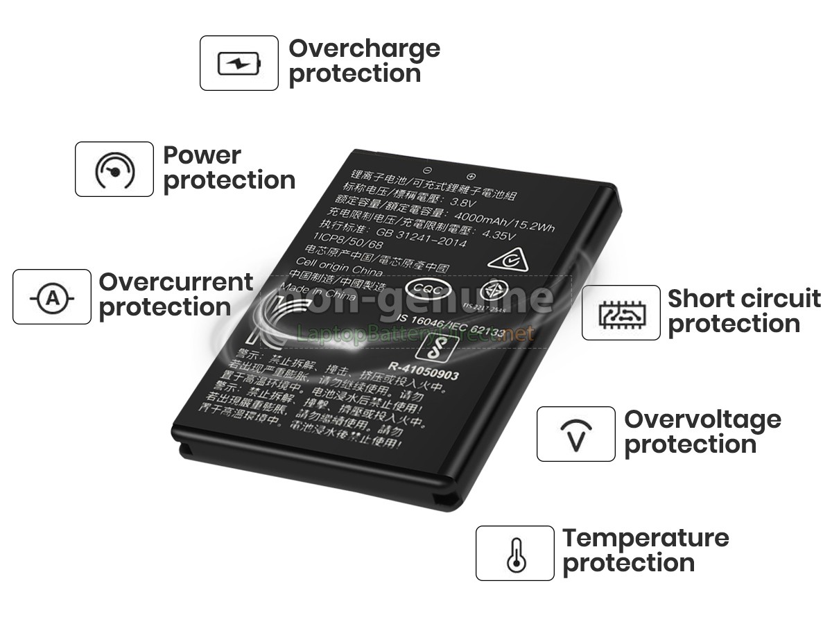 replacement Honeywell EDA50KP-0 battery