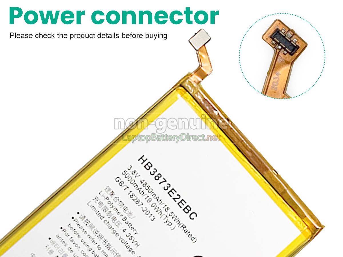 replacement Honor HB3873E2EBC battery