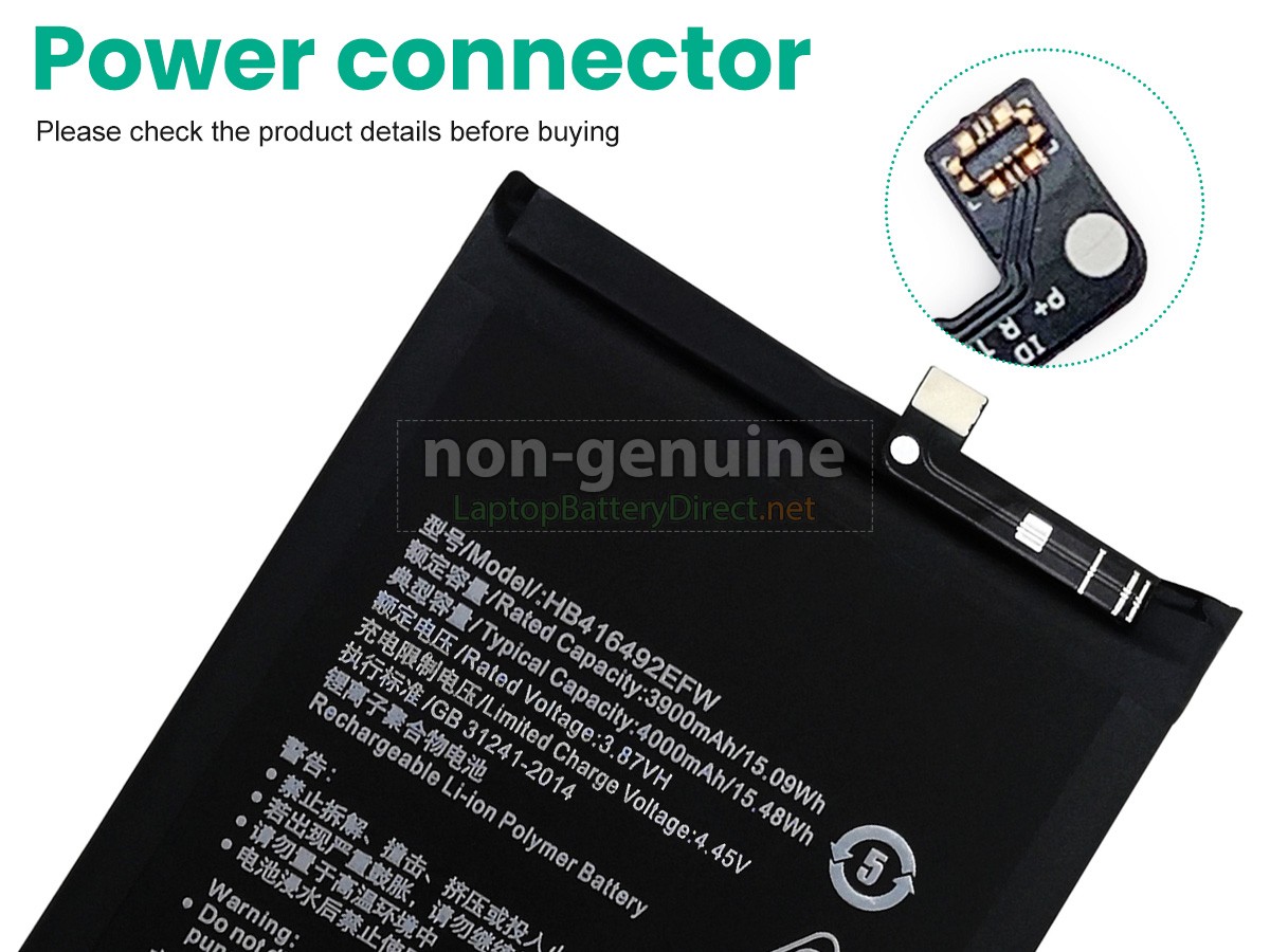 replacement Honor X30I TFY-AL40 battery